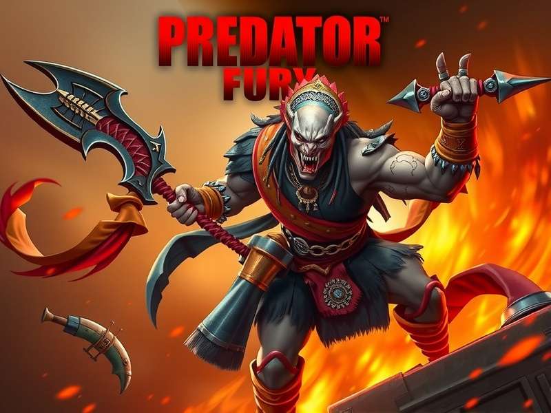 Predator Fury Wild Frenzy Game Banner